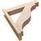 Ekena Millwork 5 1/2-in W x 26-in D x 26-in H Funston Block Rough Cedar Woodgrain TimberThane Outlooker, Primed Tan OUTUR055X26X26FST44RCPR - alternate 5